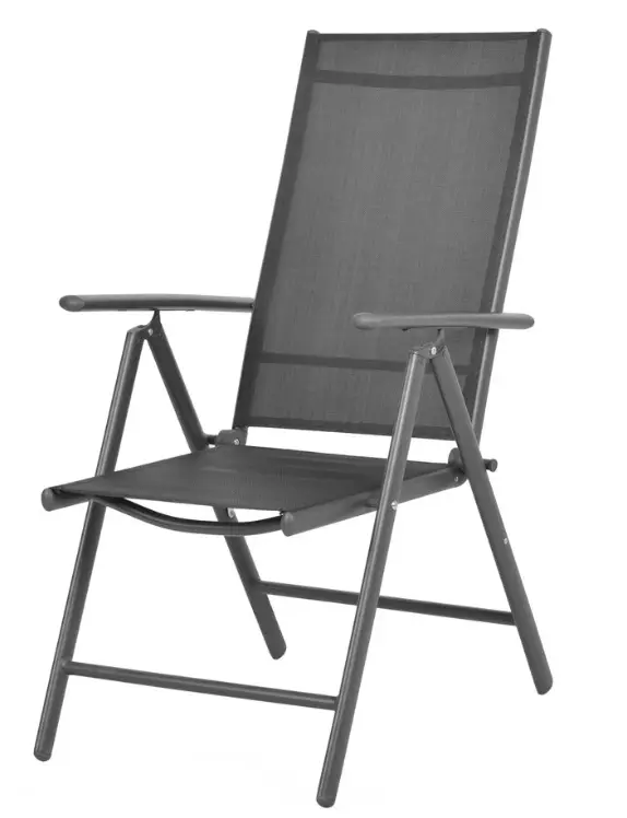Scaun pentru gradina si terasa HECHT Shadow Chair, structura din aluminiu, greutate maxima suportata 120 kg, 56 x 65 x 107 cm