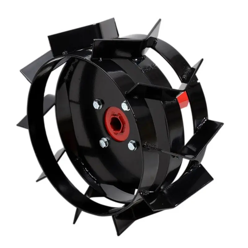 Set 2 roti metalice HECHT 007104, accesoriu compatibil cu motocultorul Hecht 7100