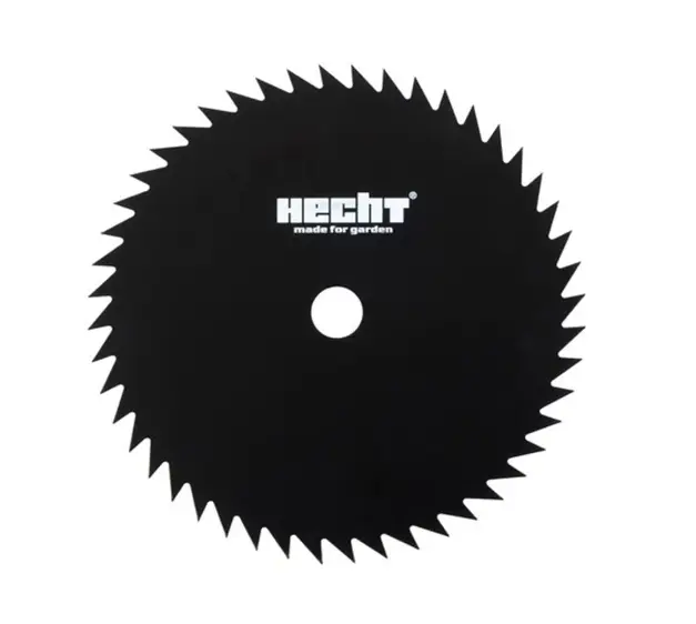 Disc zimtat HECHT 600590, pentru motocoase si trimmere, diametru lama 255 mm, grosime 1.4 mm