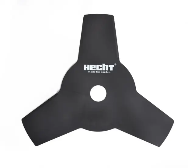 Cutit cu 3 dinti HECHT 600250, pentru motocoase si trimmere, diametru 255 mm, grosime 1.4 mm