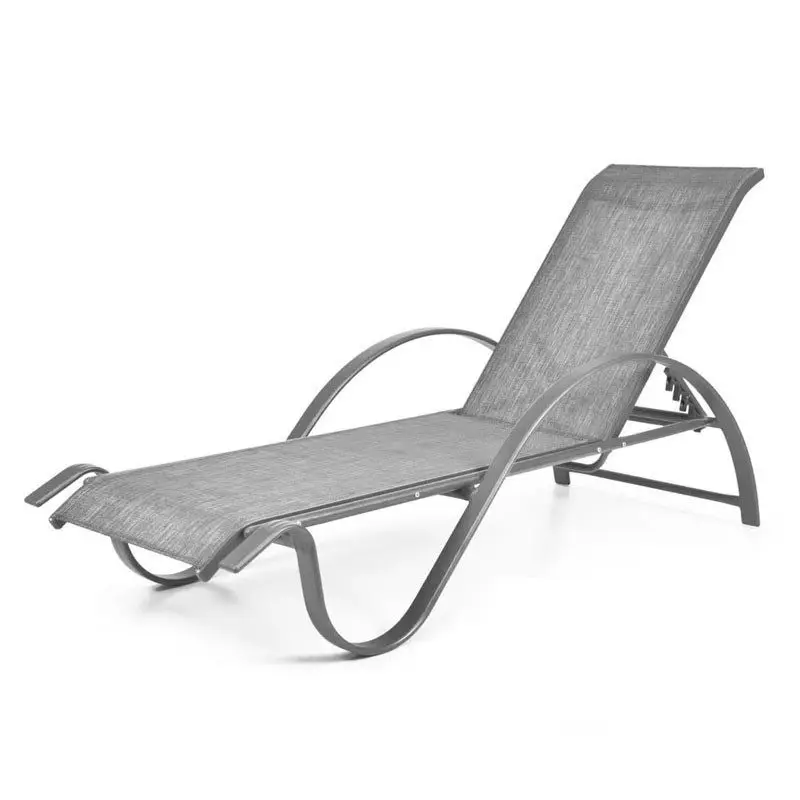 Sezlong reglabil HECHT Sofia Lounger, schelet aluminiu, greutate maxima suportata 120 kg