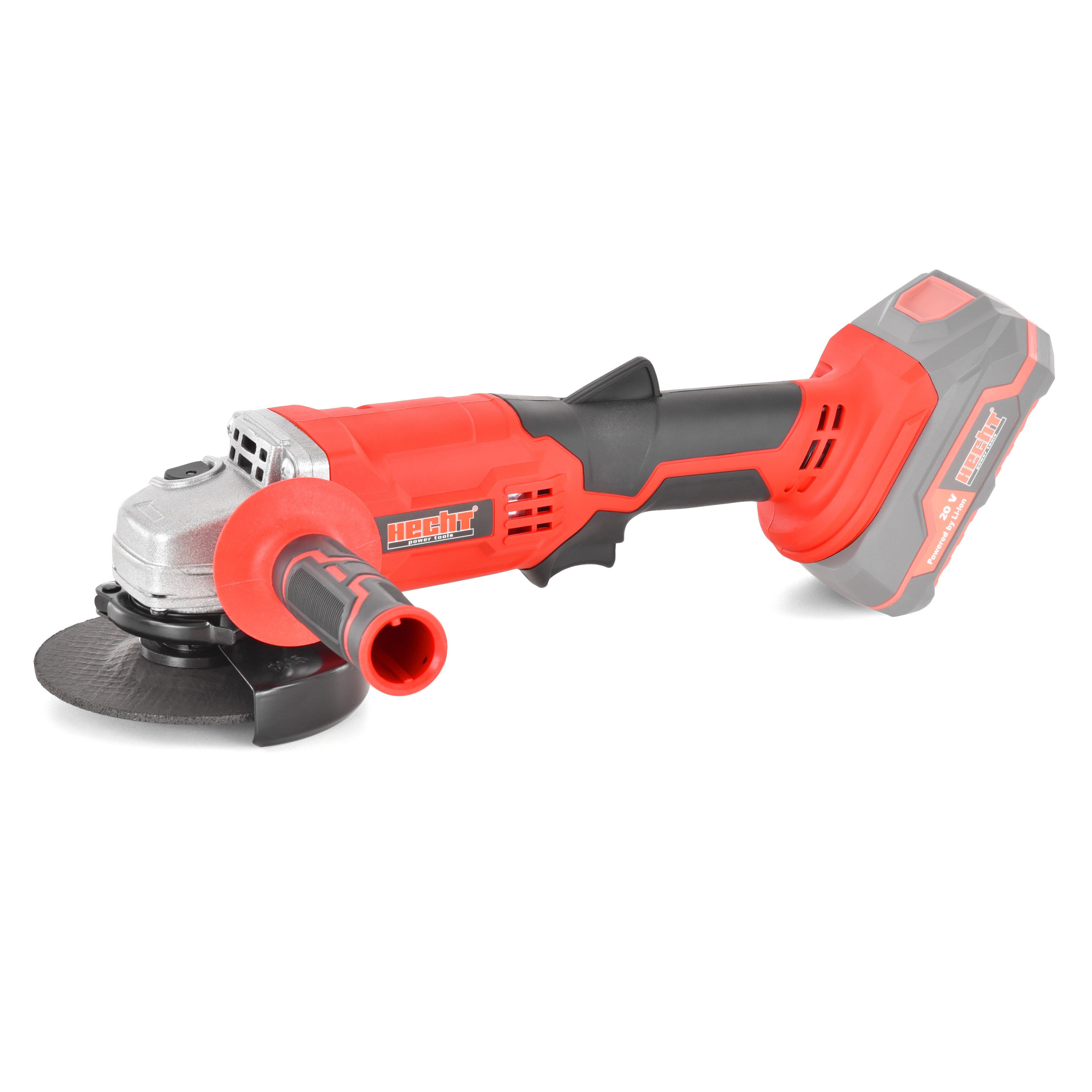 Polizor unghiular Hecht 1320 diametru disc 115 mm 1.7 Kg program accu 1278 fara acumulator statie de incarcare