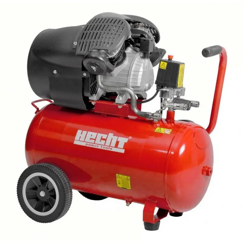 Compresor de aer Hecht 2353 pe ulei doua pistoane putere 2200 w 8 bar rezervor 50 l