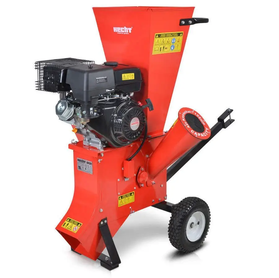HECHT 6421, benzina 13 CP, 389 cmc, diametru lemn 5 cm, sistem automat de tragere a crengilor