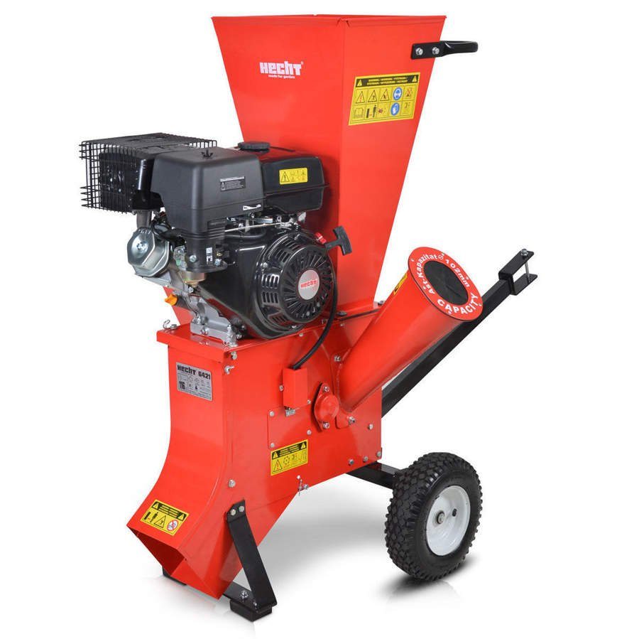 HECHT 6421, benzina 13 CP, 389 cmc, diametru lemn 5 cm, sistem automat de tragere a crengilor
