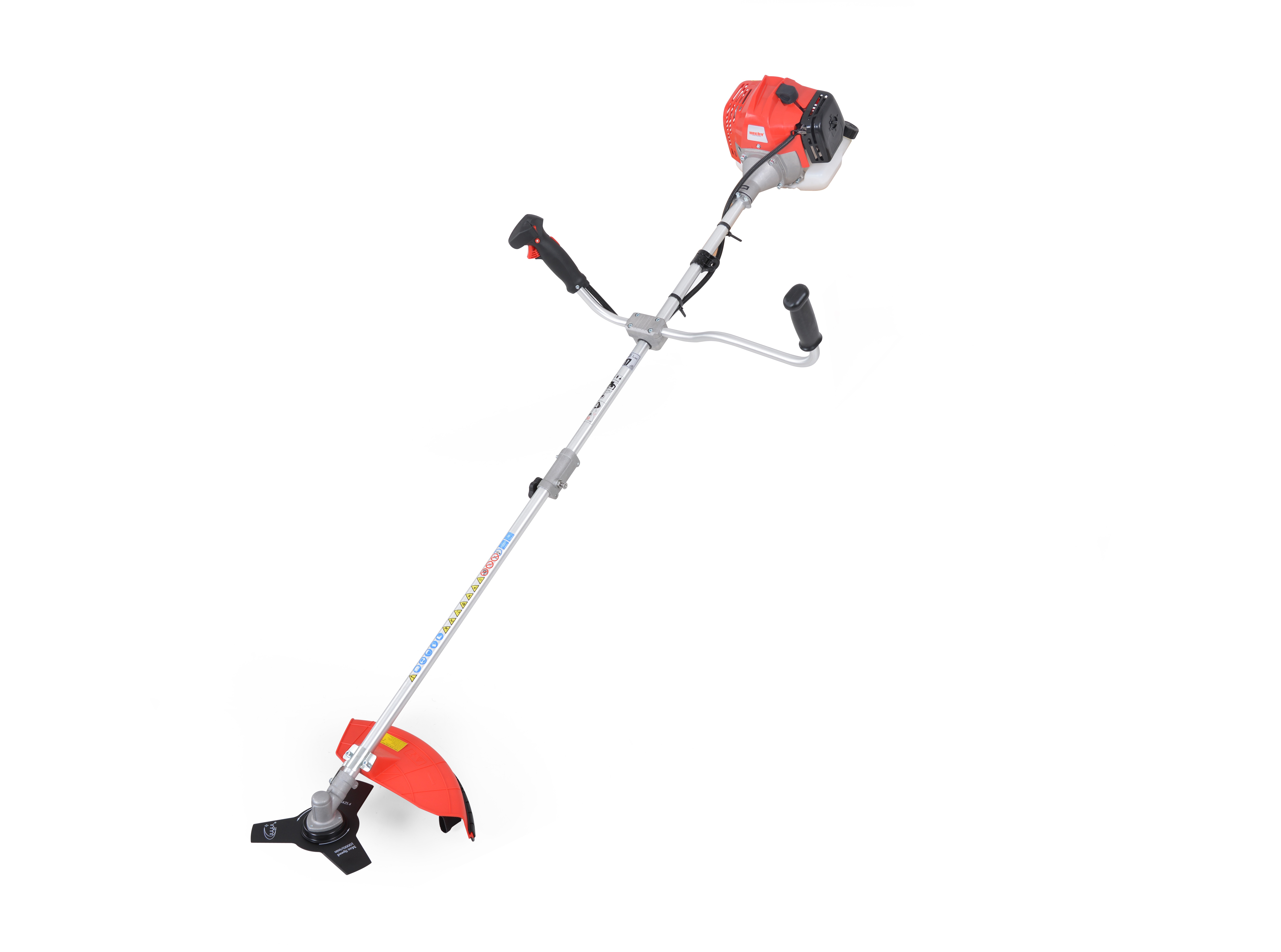 Motocoasa pe benzina Hecht 142 BTS, 2 CP, latime de lucru 43 cm, 6.8 Kg