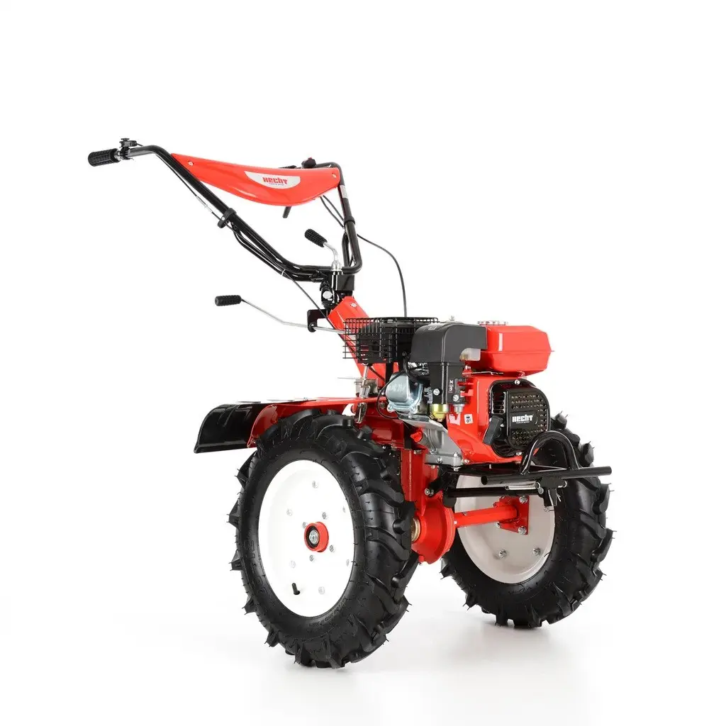 Motocultor profesional HECHT 7100, multifunctional, putere 7 CP, latime de lucru 81/104 cm
