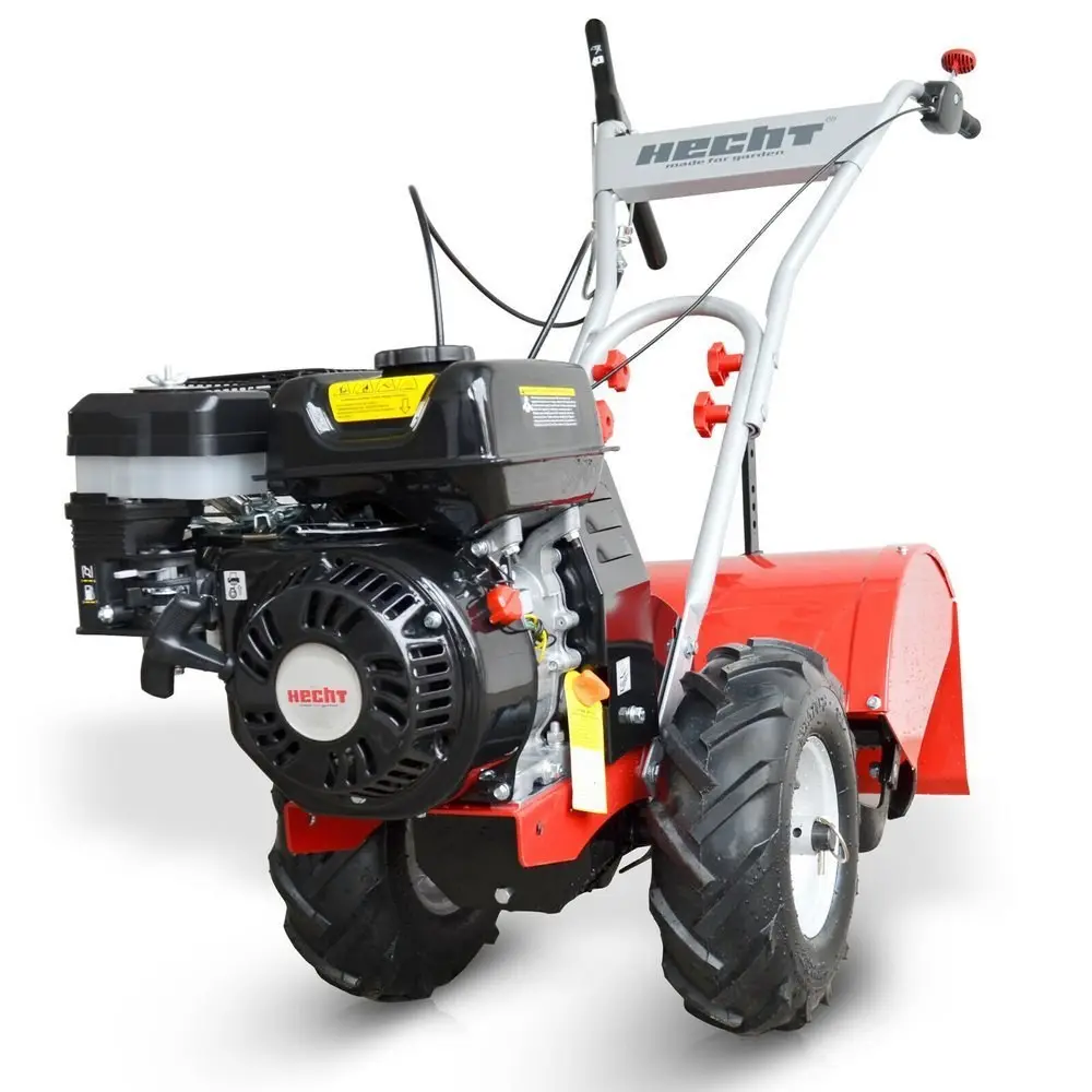 Motocultor HECHT 750N, benzina 6.5 CP, 196 cmc, latime de lucru 50 cm