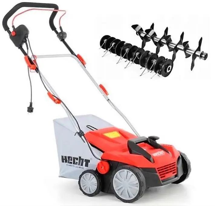 Scarificator si aerator electric HECHT 1683, 2 in 1, 1600 W, latime lucru 360 mm, volum cos 48 l, 12.3 kg