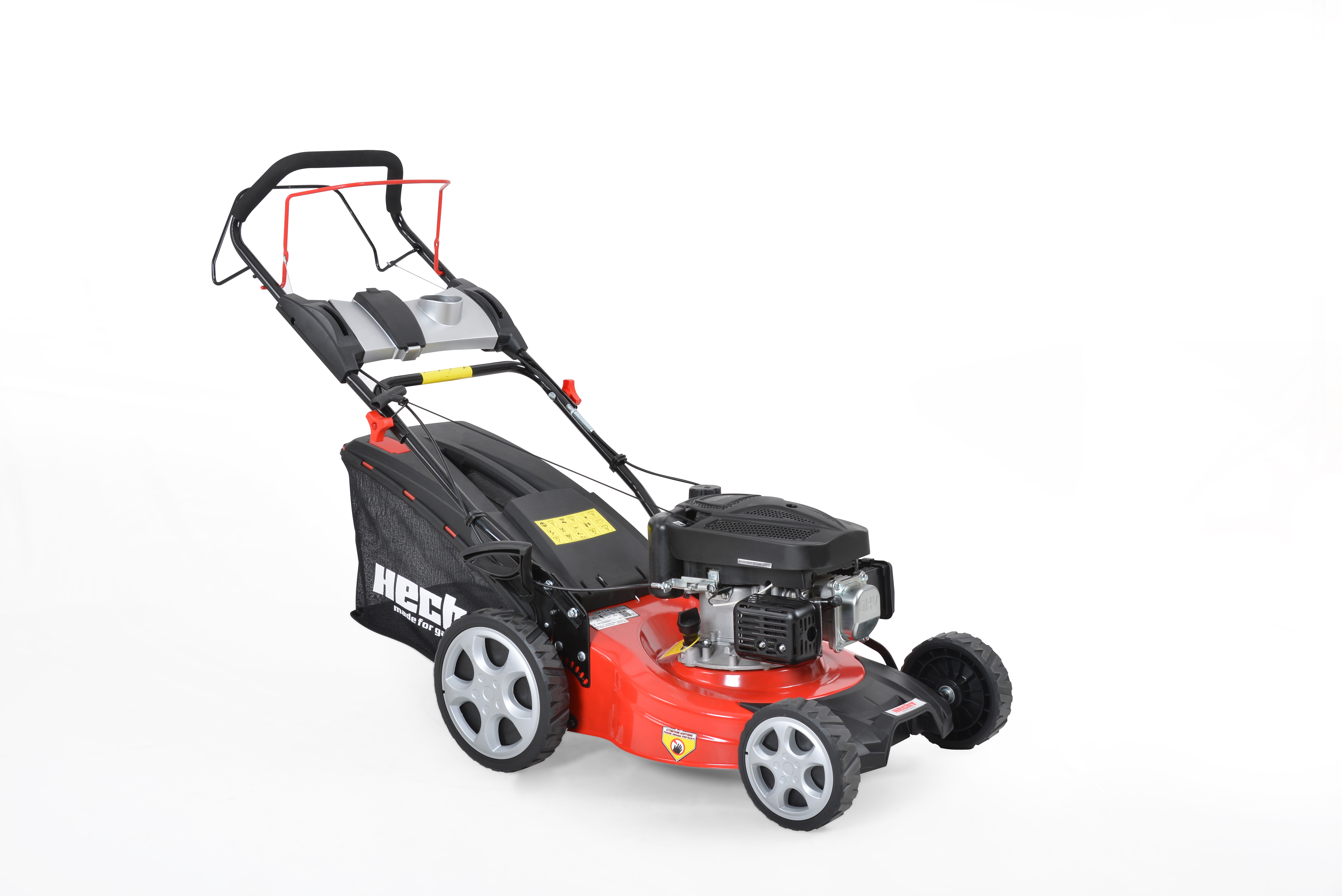 Masina de tuns iarba pe benzina Hecht 543 SX, 139 cmc, 3.2 CP, latime 42.5 cm, autopropulsie