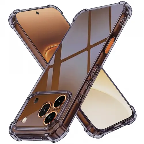 Husa pentru Honor 600 Pro, Techsuit, Shockproof Clear, Fumuriu