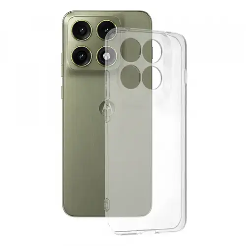 Husa pentru Motorola Edge 70 Pro, Techsuit, Clear, Transparent