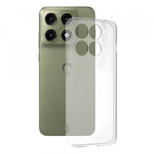 Husa pentru Motorola Edge 70 Pro, Techsuit, Clear, Transparent