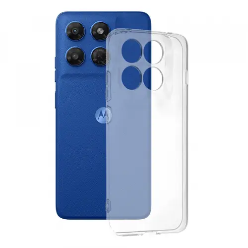 Husa pentru Motorola Moto G47 / G37 Power / G37, Techsuit, Clear, Transparent