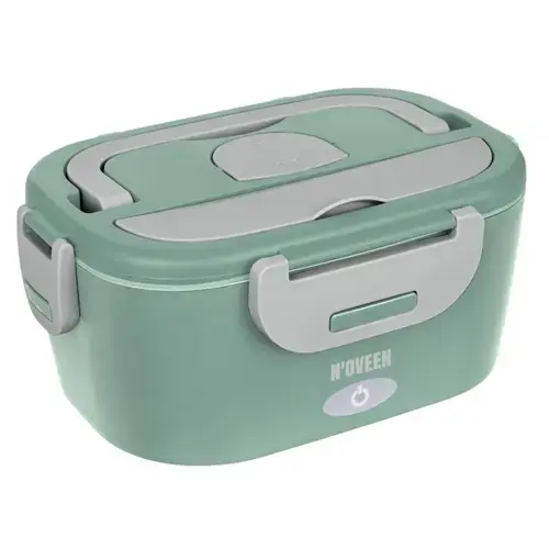 Cutie electrica Noveen pentru incalzirea pranzului, Lunch Box LB725 Nature (Verde)
