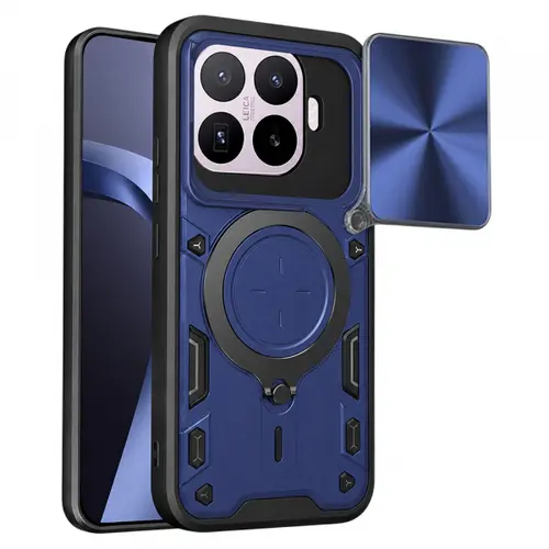 Husa pentru Xiaomi 17T Pro, Techsuit, CamGuard Pro, Albastru