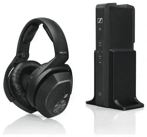 Casti Wireless Sennheiser  RS 175-U, Jack 3.5mm, Microfon (Negru)