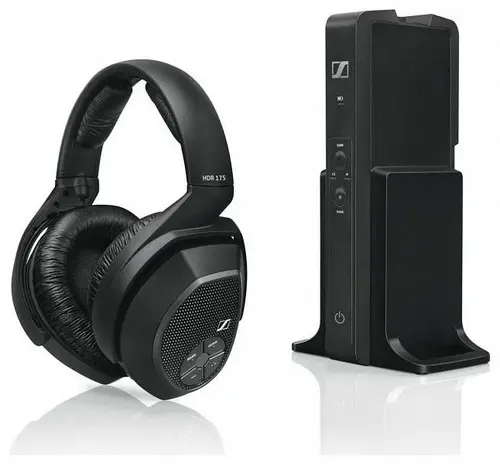 Casti Wireless Sennheiser  RS 175-U, Jack 3.5mm, Microfon (Negru)