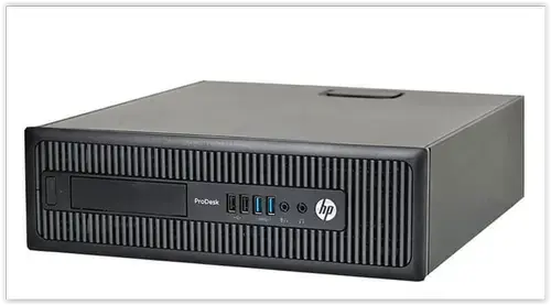 Calculator Sistem PC Refurbished HP ProDesk 600 G1 SF, Procesor Intel® Celeron G1840 (6M Cache, 2.80 GHz), 4GB DDR3, fara HDD, (Negru)