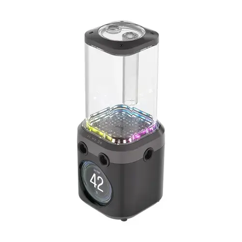 Rezervor cu Pompa Corsair iCUE Link XD6 RGB Elite LCD, 22 LED-uri ARGB (Gri)