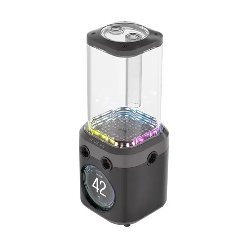 Rezervor cu Pompa Corsair iCUE Link XD6 RGB Elite LCD, 22 LED-uri ARGB (Gri)