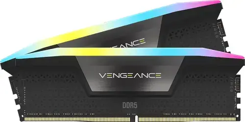 Memorie Corsair Vengeance RGB, DDR5, 96GB (2x48GB), 7000MHz, CL40, Intel XMP, Dual Channel Kit