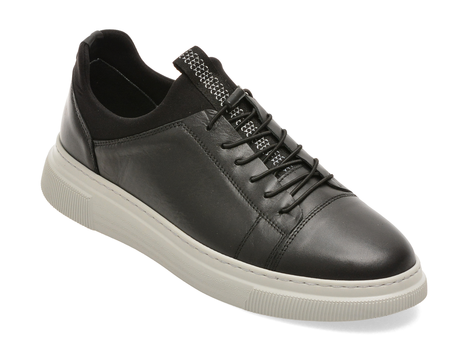 Pantofi sport GRYXX negri, BS3810, din piele naturala