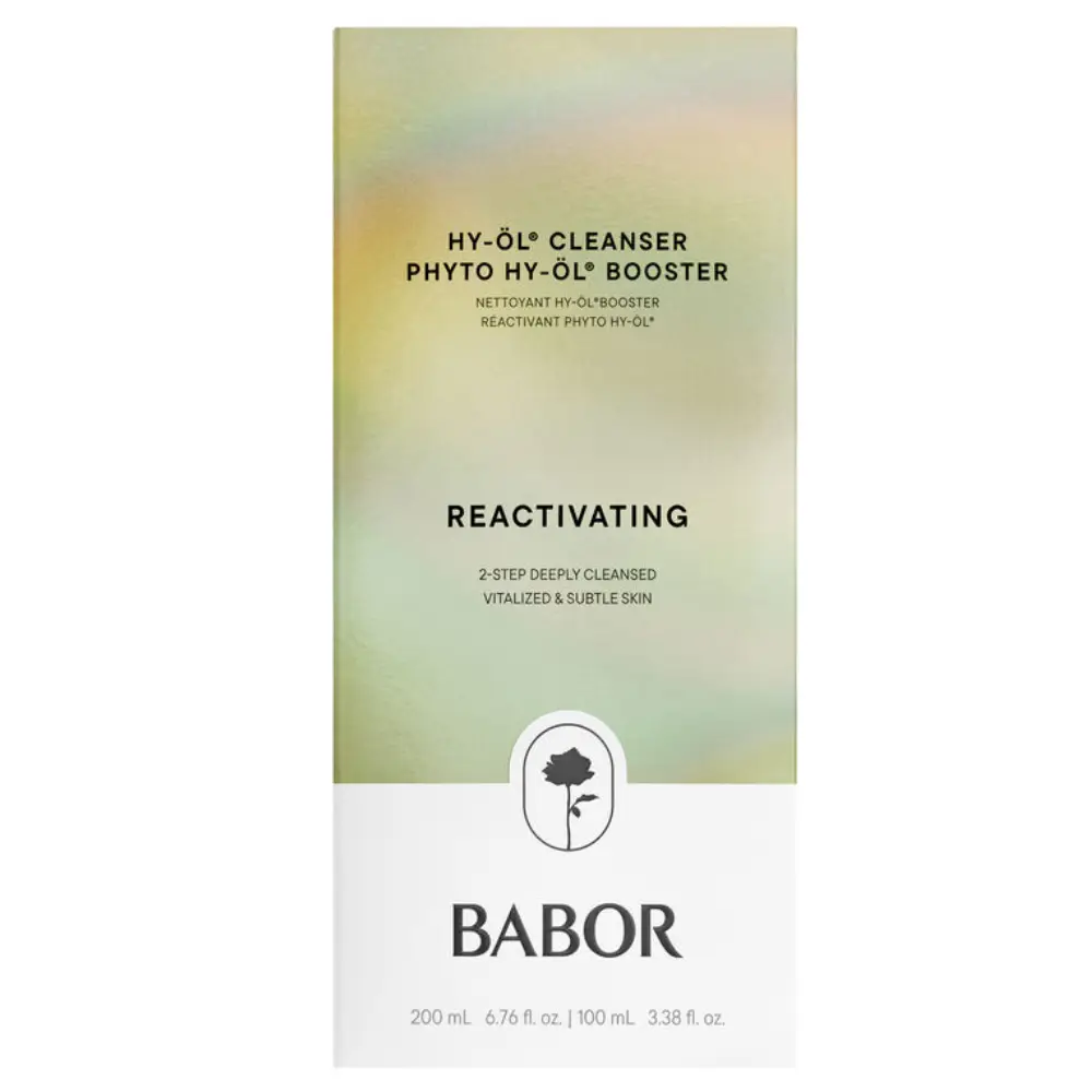 Set demachiere Babor HY-ÖL Cleanser si Phyto HY-ÖL Booster Reactivating 300ml