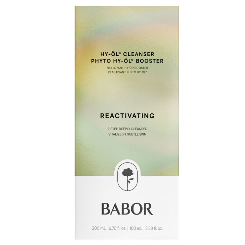 Set demachiere Babor HY-ÖL Cleanser si Phyto HY-ÖL Booster Reactivating 300ml