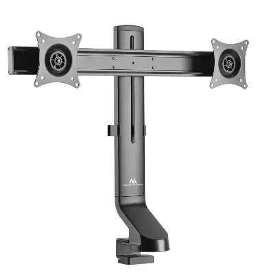 Suport birou 2 monitoare Maclean MC-854, 17inch - 27inch, 14kg