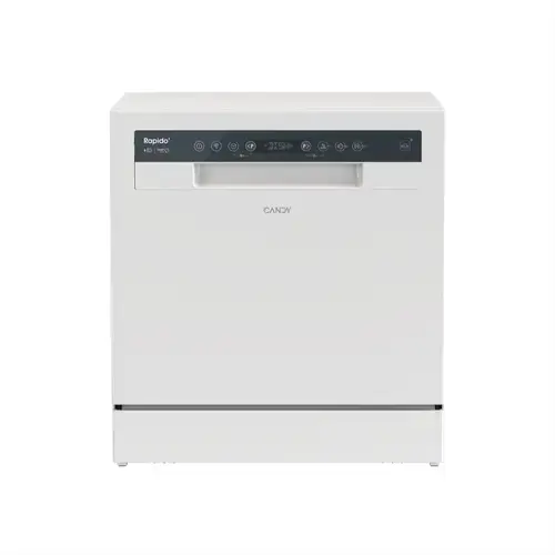 ​Masina de spalat vase independenta Candy Rapido' CP 8F9FFW, 8 seturi, 8 programe, Wi-Fi, Express, Clasa F (Alb)​