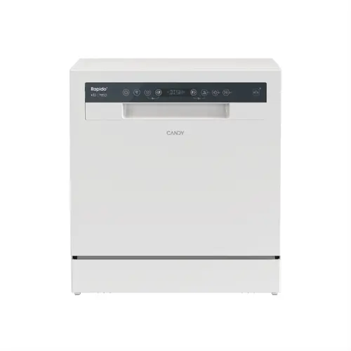 ​Masina de spalat vase independenta Candy Rapido' CP 8F9FFW, 8 seturi, 8 programe, Wi-Fi, Express, Clasa F (Alb)​