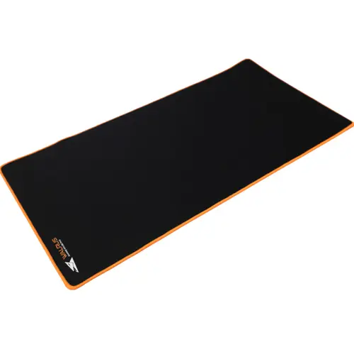Mousepad Barracuda BGMP-011, 800x400x3mm (Portocaliu/Negru)