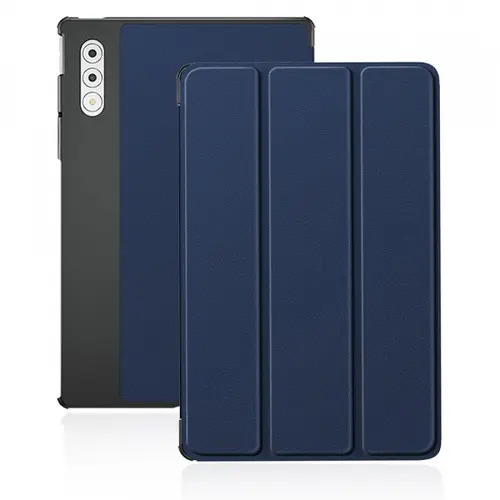 Husa pentru Lenovo Yoga Tab Plus, Techsuit, FoldPro, Roz/Auriu