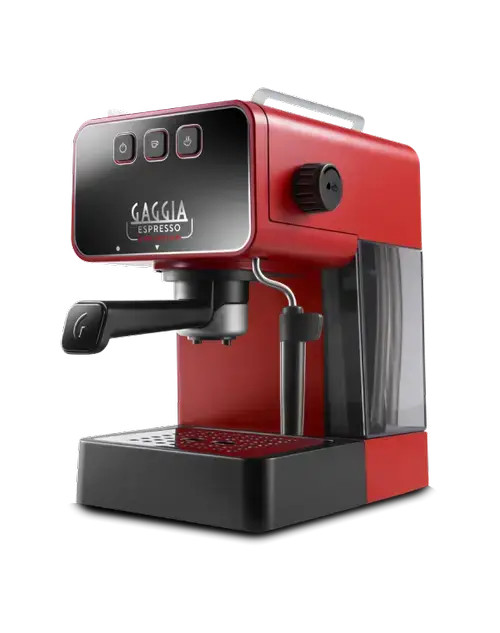 Espressor manual Gaggia ESPRESSO EVOLUTION EG2115/03, 1900 W, 15 bari, Rezervor 1.2 l, Oprire automata (Rosu)