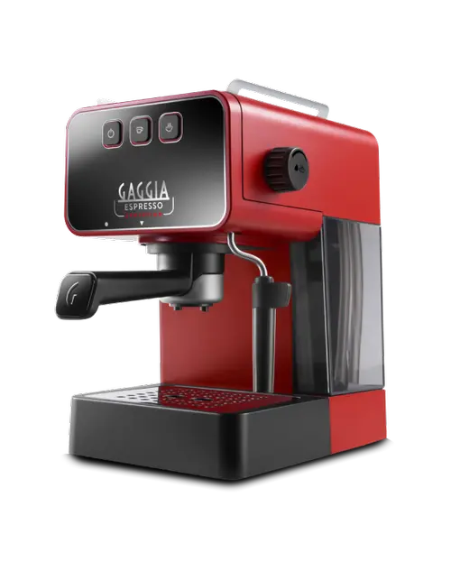 Espressor manual Gaggia ESPRESSO EVOLUTION EG2115/03, 1900 W, 15 bari, Rezervor 1.2 l, Oprire automata (Rosu)