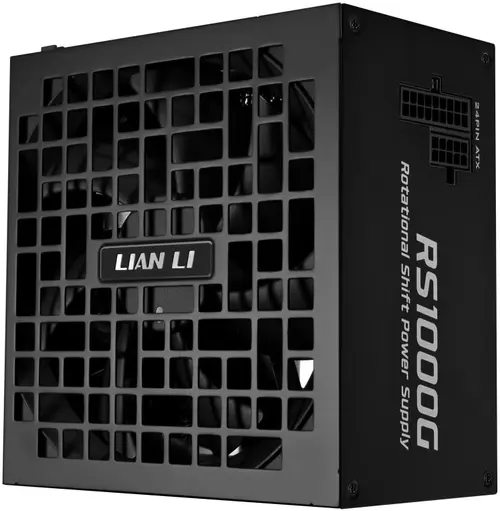Sursa Lian Li RS1000G, 1000 W, ATX 3.1, Full Modulara, Ventilator 135mm, 80 PLUS GOLD / Cybenetics Platinum / PPLP Gold (Negru)