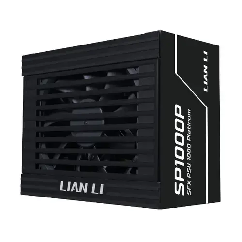 Sursa Lian Li SP1000P, 1000 W, ATX 3.1, 80 PLUS Platinum, Full Modulara, PFC Activ, Ventilator FDB 92mm (Negru)