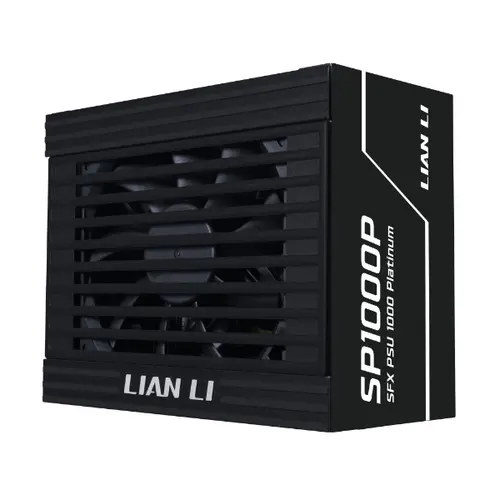 Sursa Lian Li SP1000P, 1000 W, ATX 3.1, 80 PLUS Platinum, Full Modulara, PFC Activ, Ventilator FDB 92mm (Negru)