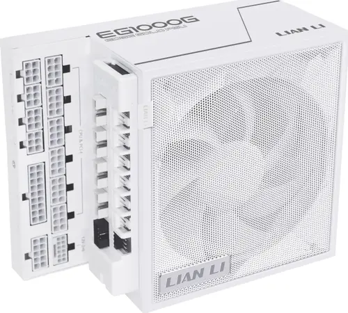 Sursa Lian Li EDGE GOLD 1000, 1000 W, 80 PLUS Gold, PCIe 5.1, ATX 3.1, Full Modulara, Hub USB (Alb)