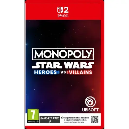 Joc Monopoly Star Wars - Heroes vs Villains pentru Nintendo Switch 2 (Cod in cutie)