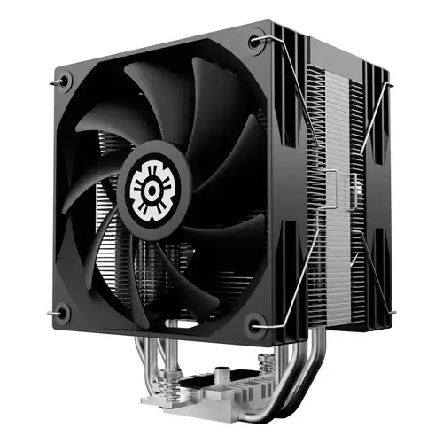 Cooler Procesor ENERMAX ETS-T41, Intel / AMD, Support 200W+ TDP, 2x PWM Fans, 157mm (Negru)
