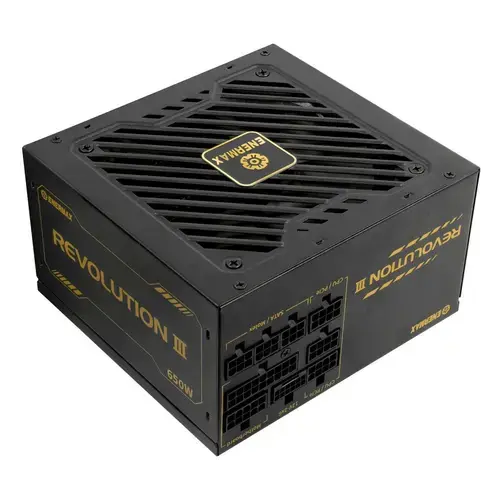 Sursa PC Enermax REVOLUTION III 650W, 80+ Gold, Full Modulara, ATX 3.1, 12cm