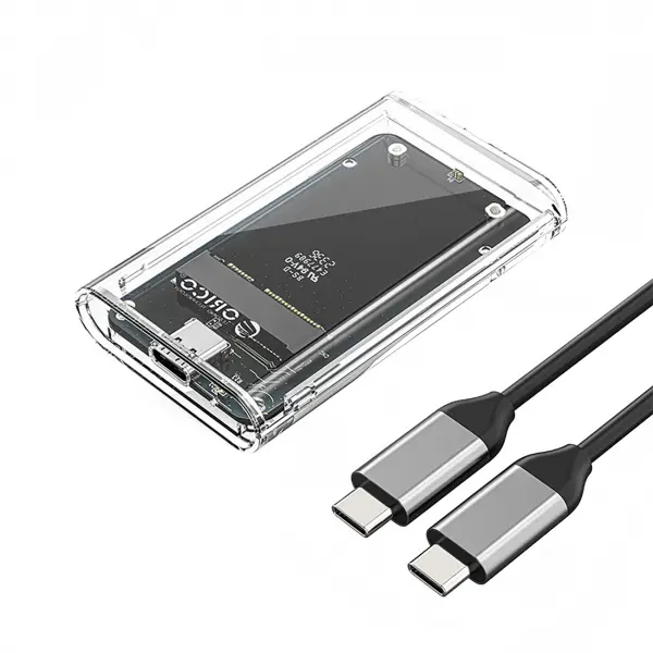 Rack Orico TC10-MS pentru SSD mSATA, Transparent