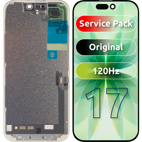 Display cu Touchscreen Apple iPhone 17, cu Rama, Negru, Service Pack 661-56065