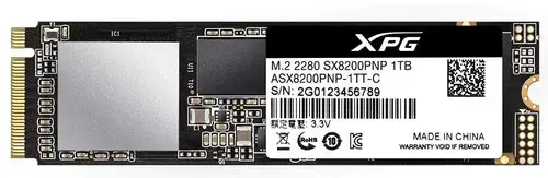 SSD A-DATA XPG SX8200 PRO, 1TB, PCI-Express 3.0 x4, M.2