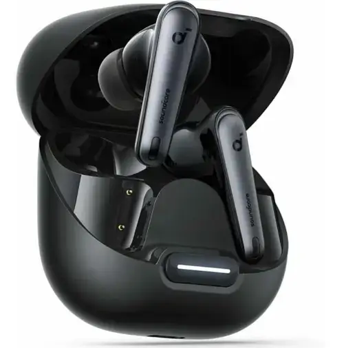 Casti True Wireless Anker SoundCore Liberty 4 NC, ANC 2.0, Sunet Hi-Res, LDAC, Bluetooth 5.3 (Negru)