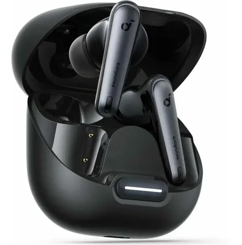Casti True Wireless Anker SoundCore Liberty 4 NC, ANC 2.0, Sunet Hi-Res, LDAC, Bluetooth 5.3 (Negru)