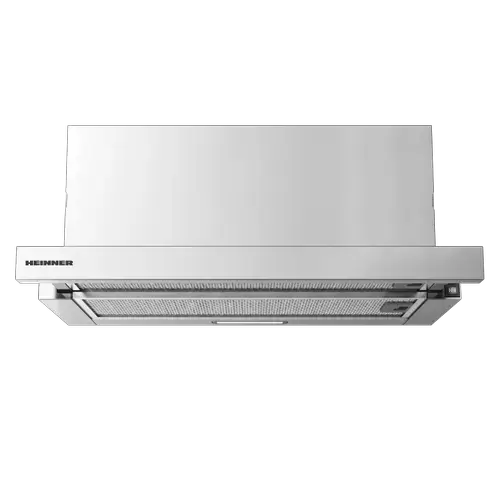 Hota telescopica HEINNER HTCH-MD400IX, 400 m3/h, 2 viteze, 45 W, 60 cm (Inox)