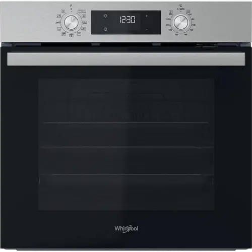 Cuptor incorporabil Whirlpool OMR58HU1X, Clasa A+, Capacitate 71 l, Cook3, Maxi Cooking, Pizza, Smart Clean, Inox/Negru